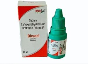 Divacel Lubricant Eye Drops