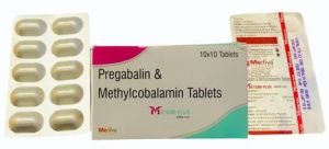 Pregabalin 75mg Methylcobalamin 1500mcg Tablets