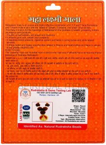 Mahalaxmi Rudraksha Mala