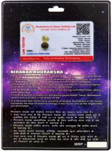 Nirakar Rudraksha Pendant