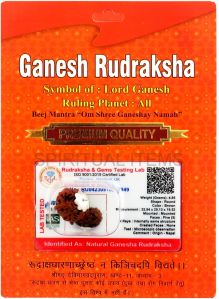 Ganesh Rudraksha Pendant