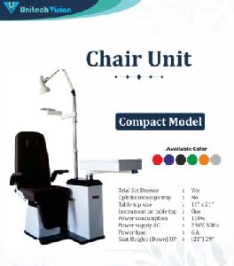 CHAIR UNIT COMPACT MODEL WITH STOOL AND REMOTE DRUM MAKE UNITECH VISION