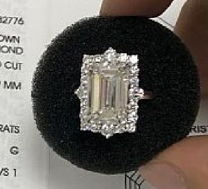 IGI Certified Emerald Shape Lab Grown Diamond