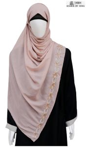 Women Embroider Georgette Head Scarf