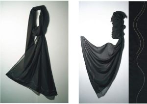 Women Linen Head Scarf
