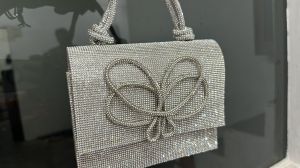 Sparkling Diamond Hand Bag