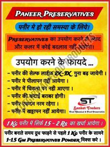Paneer Preservative