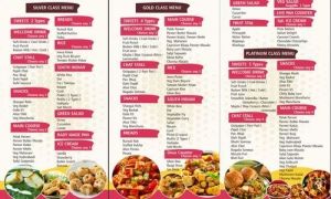 Custom Printed Menu Cards