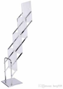 Foldable Acrylic Brochure Holder