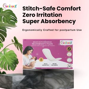 cutetotz premium heavy duty perineum maternity pads