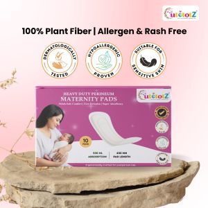 cutetotz premium heavy duty perineum maternity pads