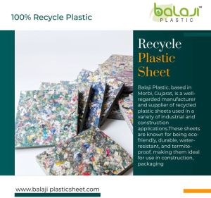 Regenerated Recycled Plastic Sheet