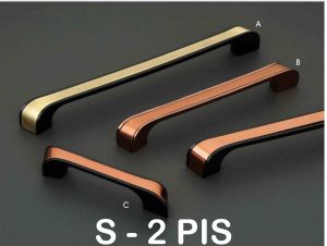 2 PIS ZINC CABINET HANDLES
