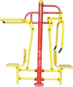 Mild Steel Outdoor Shoulder Press Machine