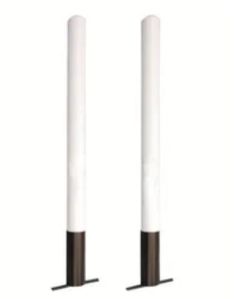 Wooden Steel Kho Kho Pole