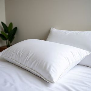 Cotton White Pillow Cover