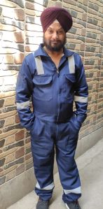 Cotton Full Sleeves Industrial Coverall For Men