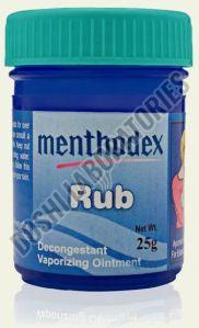 Menthodex Decongestant Vaporizer Rub