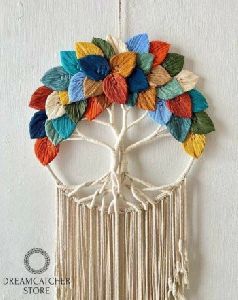 Macrame Dream Catcher/ Knotted