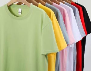 Mens 100% Cotton Biowash Plain T-Shirts