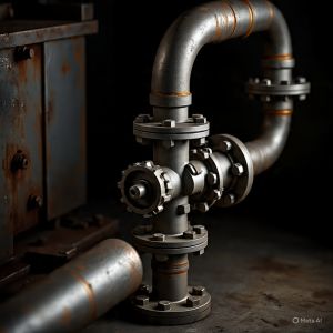 3 Piece Flange End Solid Ball Valve