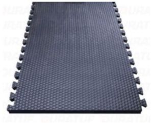 interlocking cow rubber mats