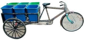 6 Bin Garbage Cycle Rickshaw