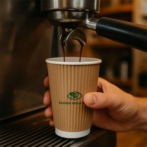 10 OZ Ripple Wall Paper Cup