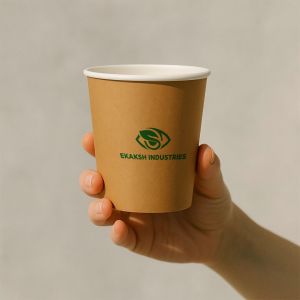 10 OZ Single Wall Plain Paper Cup