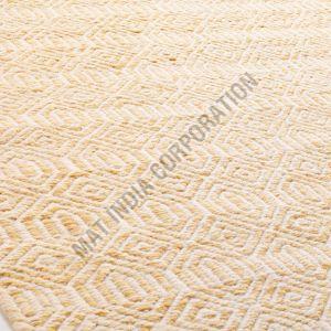 Woolen Rectangular Home Flat Weave Rug