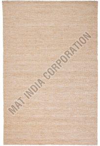 Woolen Rectangular Home Flat Weave Rug