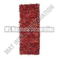 Handmade Leather Shaggy Rugs