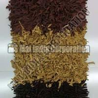 Handmade Leather Shaggy Rugs