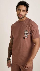 Mens Brown Co Ord Set