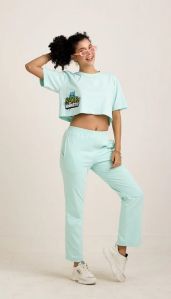 Ladies Blue Co Ord Set