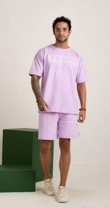 Mens Purple Co Ord Set