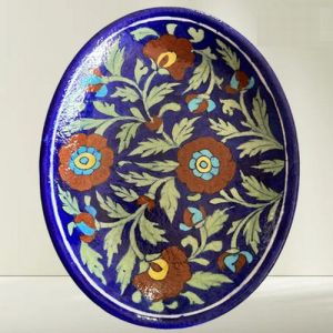 Pottery Oval Tray