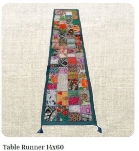 Printed Table Runner