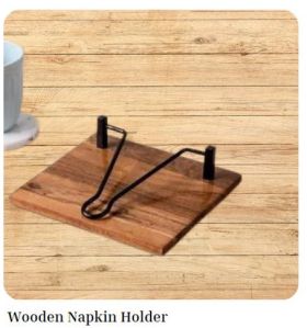 Wooden Napkin Holder