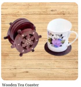 Wooden Tea Coaster