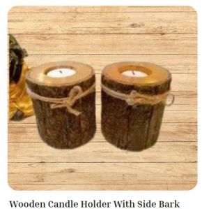 Wooden Candle Stand
