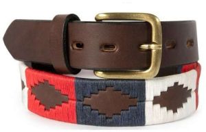 AI/003 Vintage Tan Dress Belt