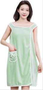 Ladies Microfiber Bath Wrap Towel
