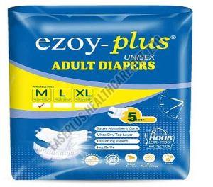 5 Pant Medium Size Ezoy Plus Disposable Adult Diaper