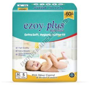 5 Pant Medium Size Ezoy Plus Disposable Baby Diaper