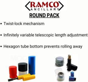 Round Telescopic Plastic Tool Box