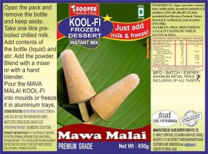 Instant Kesar Kulfi Mix