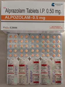 Alprazolam 0.5mg Tablet