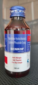 Triprolidine Hydrochloride 1.25mg + Codeine Phosphate 10 Mg Syrup