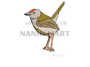 Birds Brass Lapel Pin